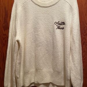 Cream 'Austin Texas' Cozy  Sweater
